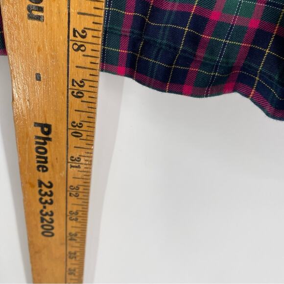 LL Bean Woman’s Shirt Jacket Plaid Fleece Lined Chore Outdoor Gorpcore Large - Picture 5 of 7